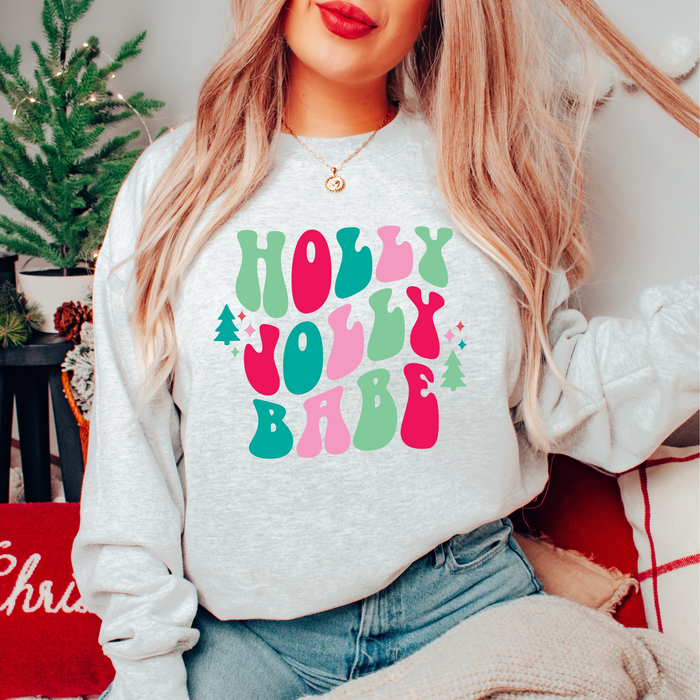 Holly Jolly Babe Crewneck