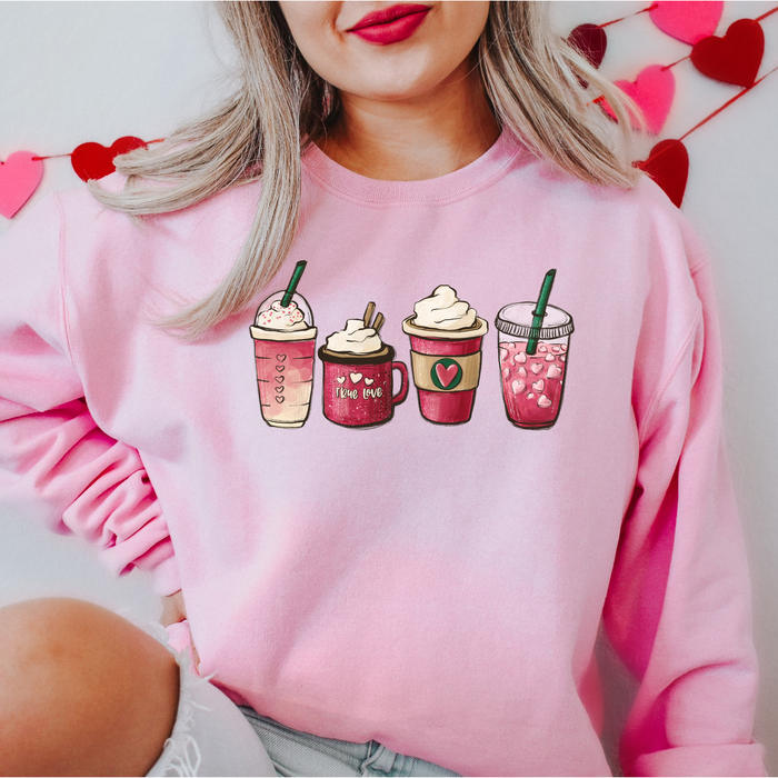Valentine Coffee Crewneck