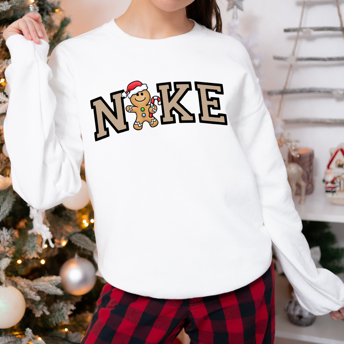 Gingerbread Man N*ke Youth Sweatshirt