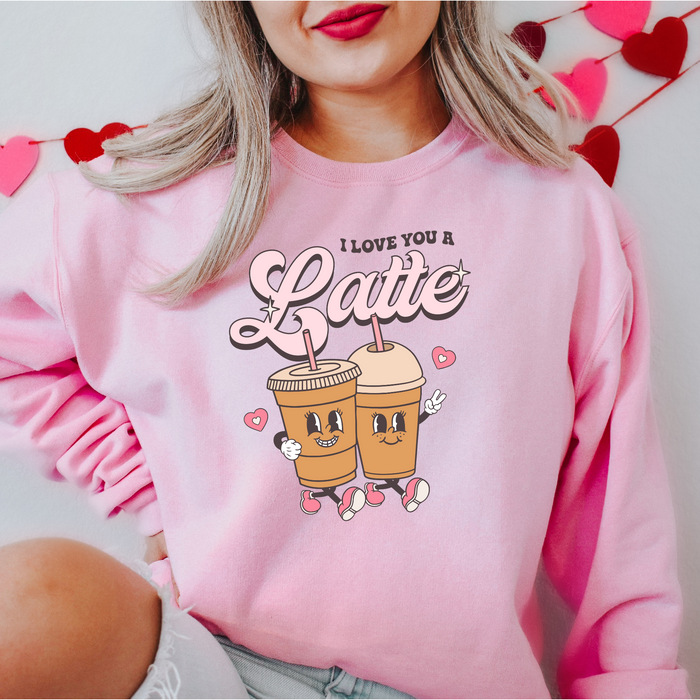 I Love You A Latte Crewneck