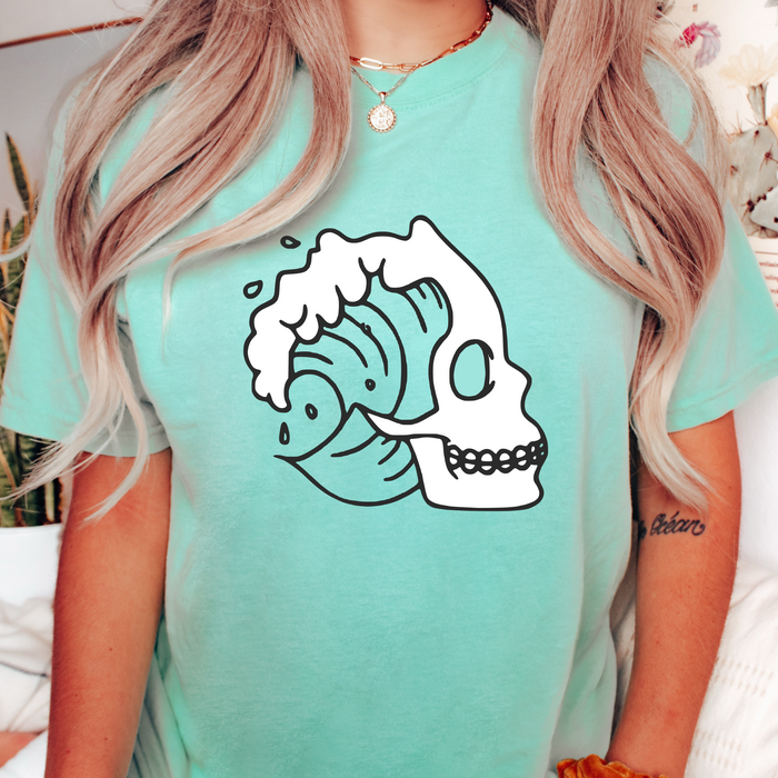 Skull Waves Tee