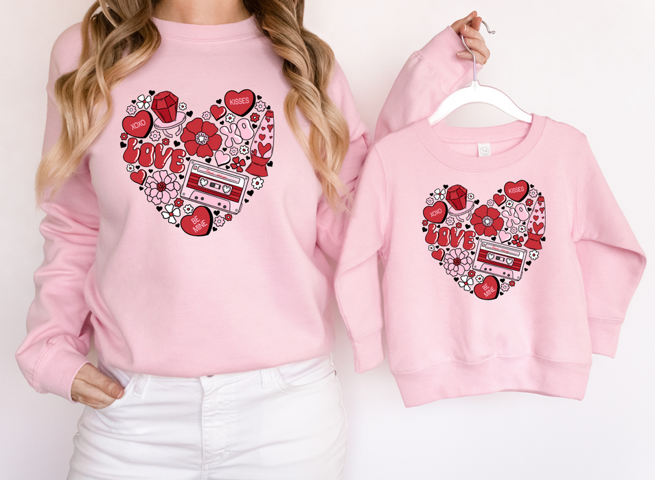 Mom & Me Crewneck - Valentine Images ♥