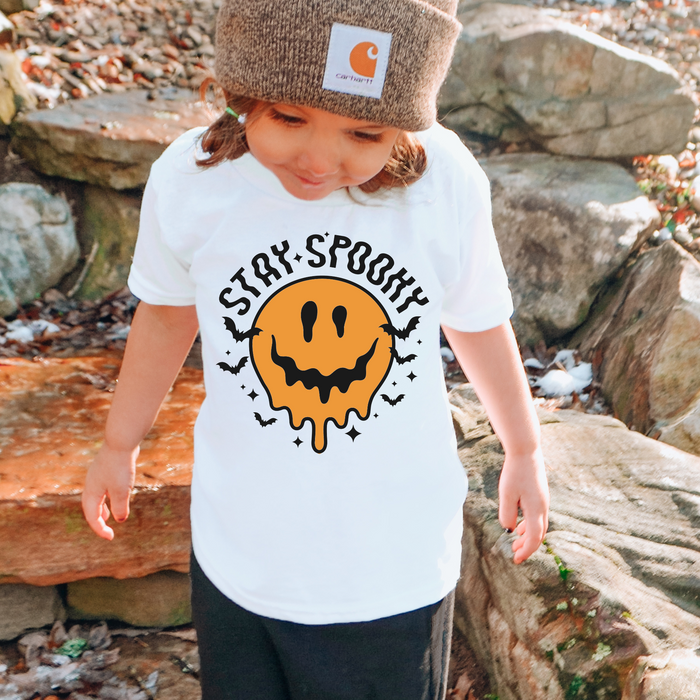 Kids Stay Spooky Smiley Shirt