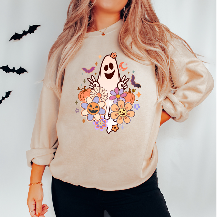 Hippie Ghost Crewneck