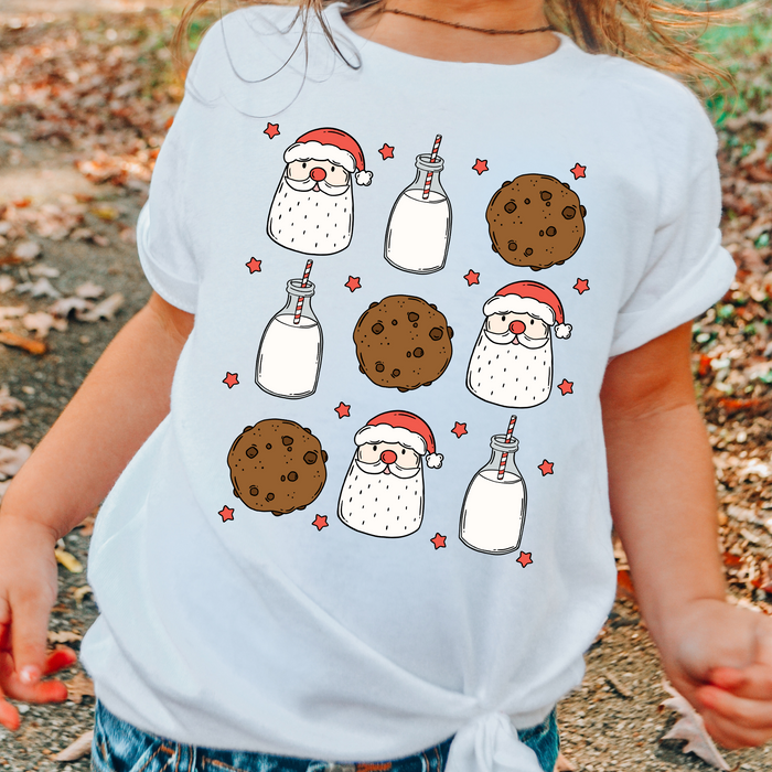 Santa & Cookies Youth Shirt