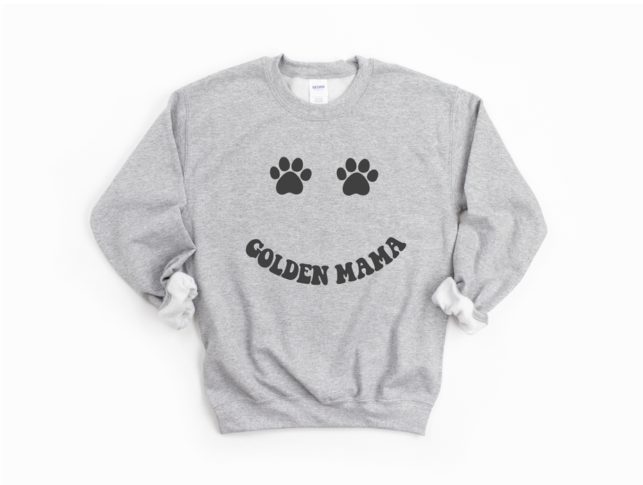 Golden Mama Crewneck (Choose Your Dog Breed)