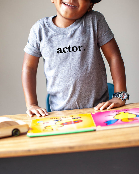 Kids Occupation Tshirt - Actor