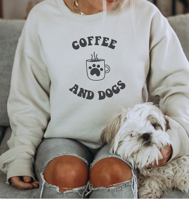 Coffee & Dogs Crewneck