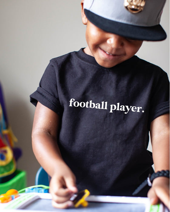 Kids Occupation Tshirt - Football Player