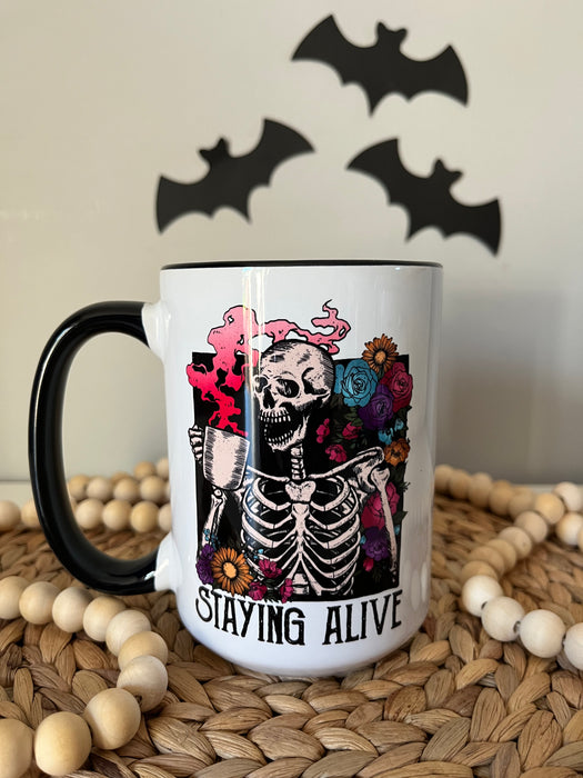 Staying Alive - 15oz Mug