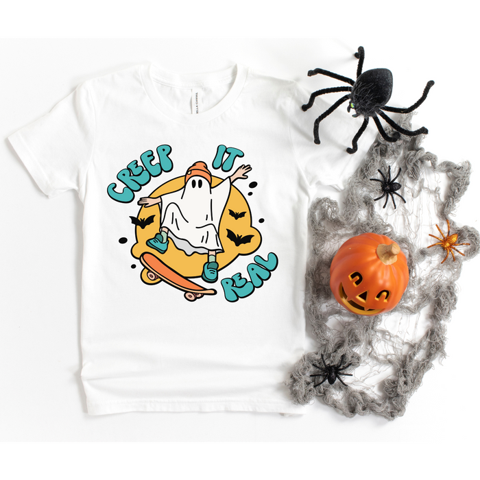 Kids Halloween Creep It Real Shirt