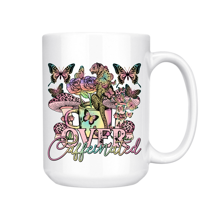 Over Caffeinated Mug 15oz