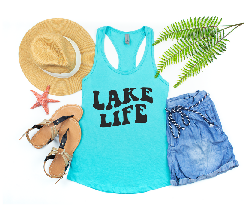 Lake Life Racerback Tank