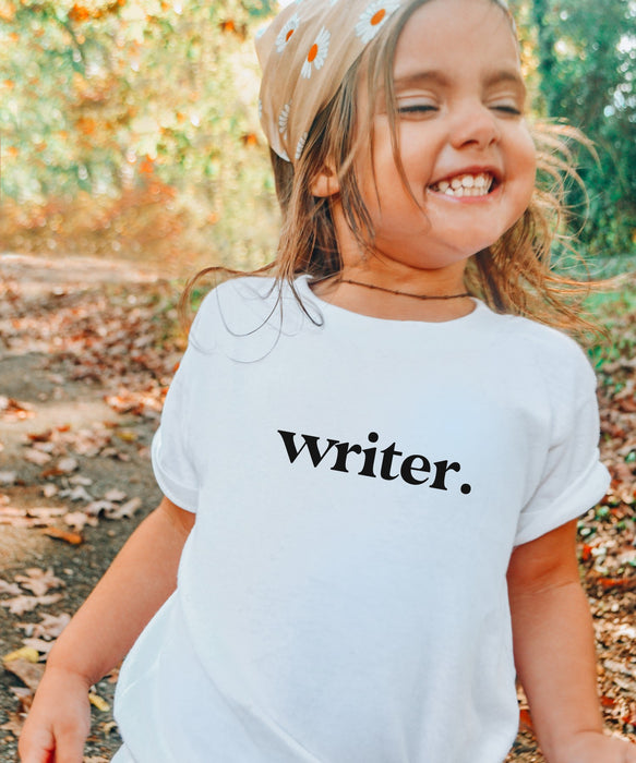Kids Occupation Tshirt - Writer